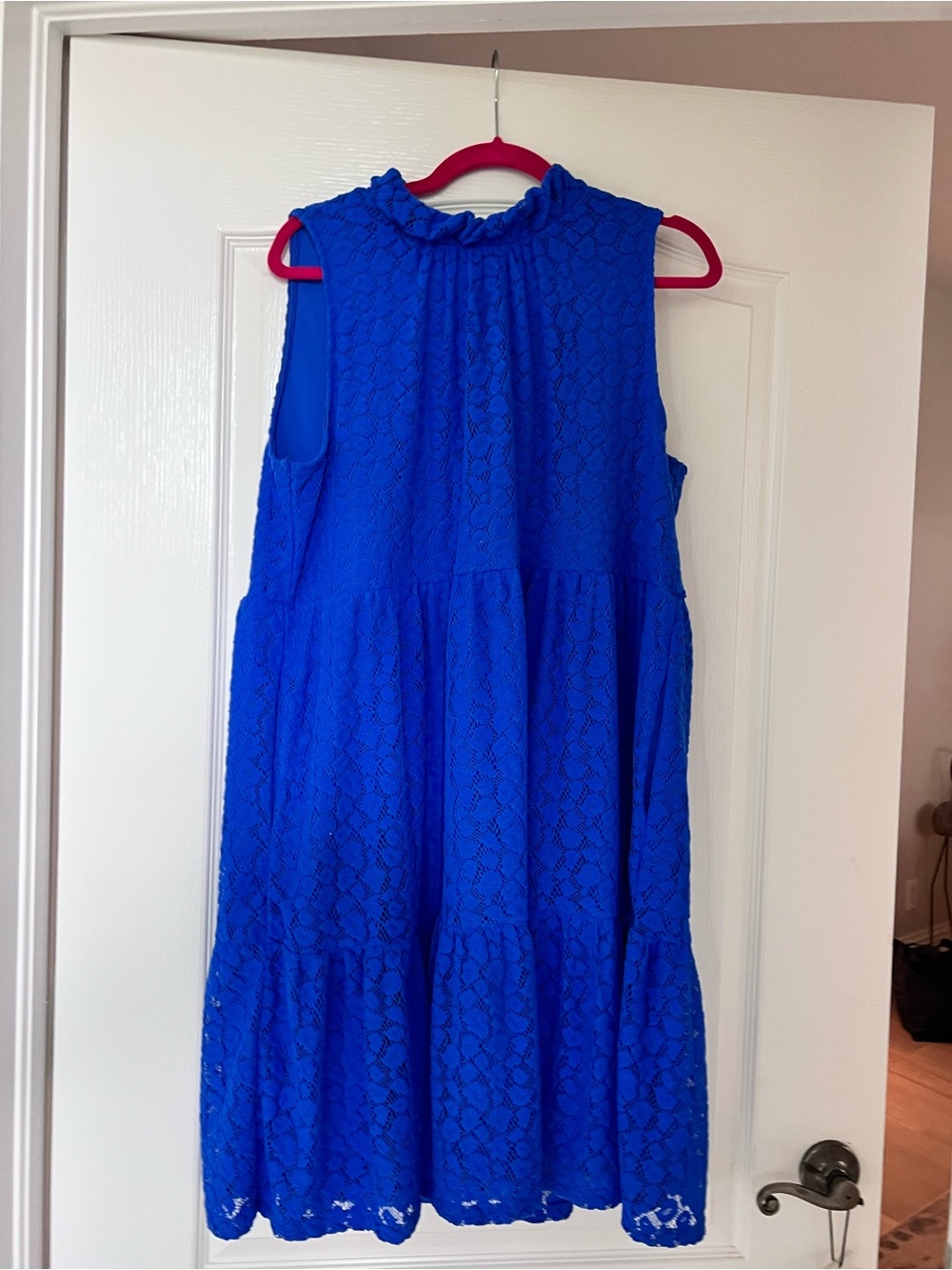 Lilly Pulitzer Royal Blue Lace Midi Dress